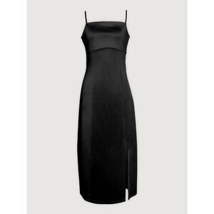 OAK & FORT Sz S Tailored Little Black Cocktail Dress LBD